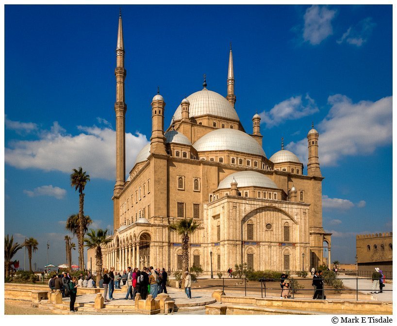 Picture of the Alabaster Mosque in Cairo - Mosque of Mohamed Ali Pasha