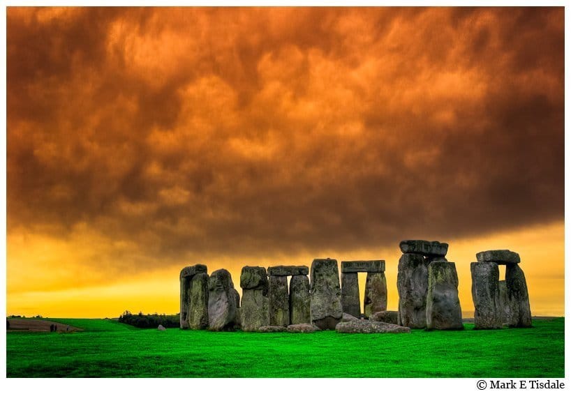 Photo of Stonehenge with dramatic skies - Taken in early Autumn