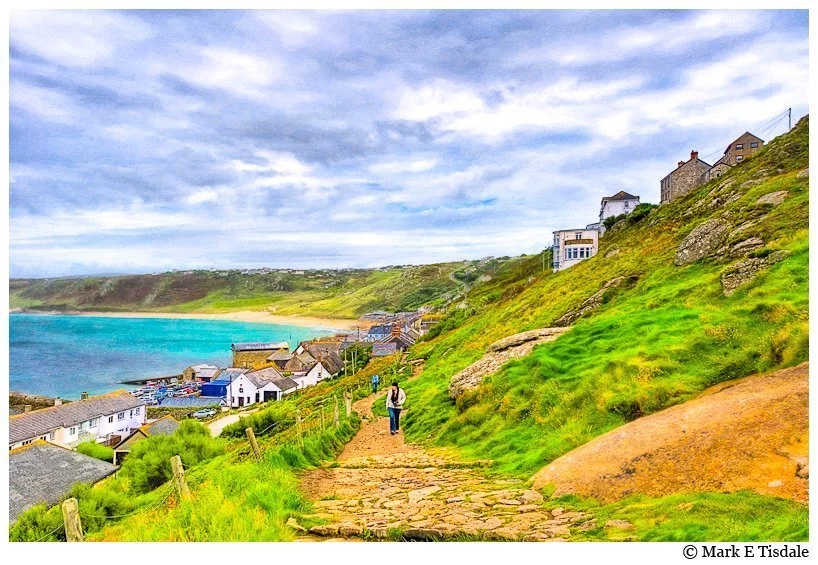 Photo Art of Sennen Cove in Cornwall