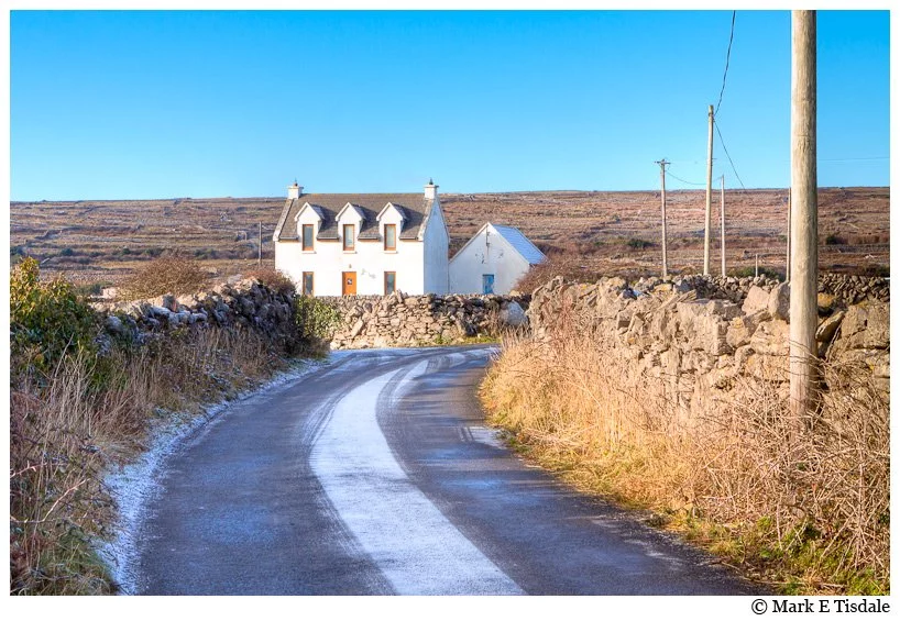 Photo of a cottage on the Aran Islands - Inishmore