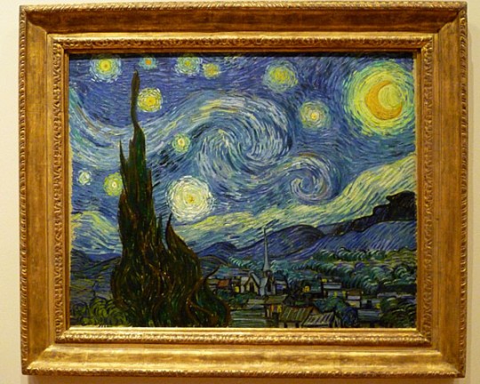 My photo of Van Gogh's Starry Night taken at MOMA