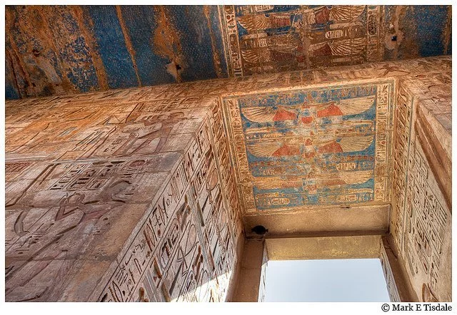 Photo from Medinet Habu - mortuary Temple of Ramses III