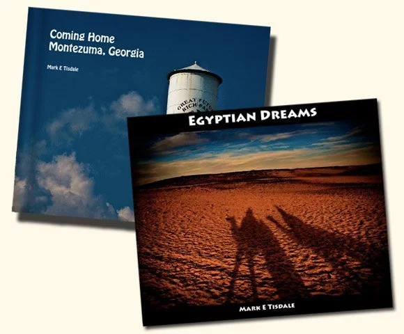 Cover Photos for Coming Home and Egytpian Dreams photo-books