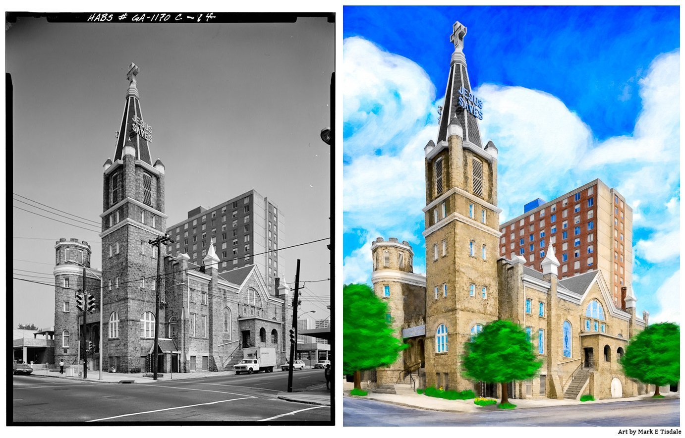 Before And After - Inspirationf For Big Bethel AME Artwork