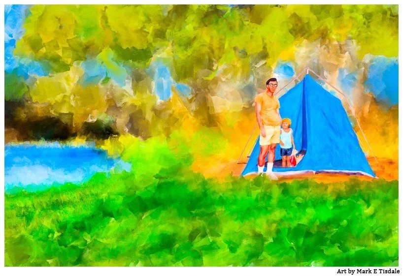 Summer Memories - Father's Day Art