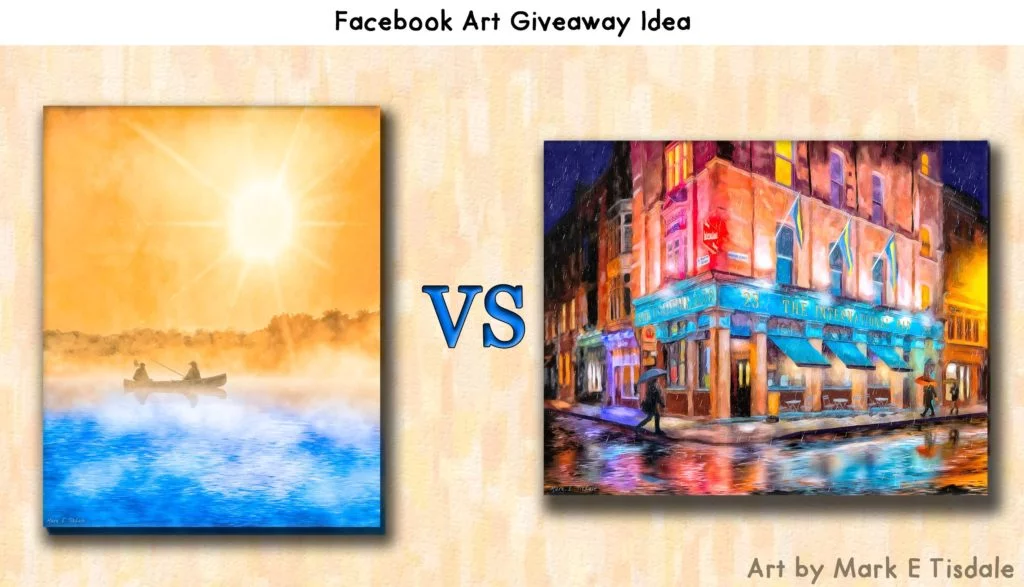 Facebook Art Giveaway Ideas - Fun Social Media Contests
