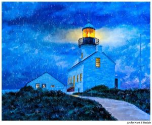 Old Point Loma Lighthouse Art