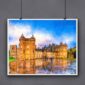 Holyrood Palace Print For Framing by Artist Mark Tisdale