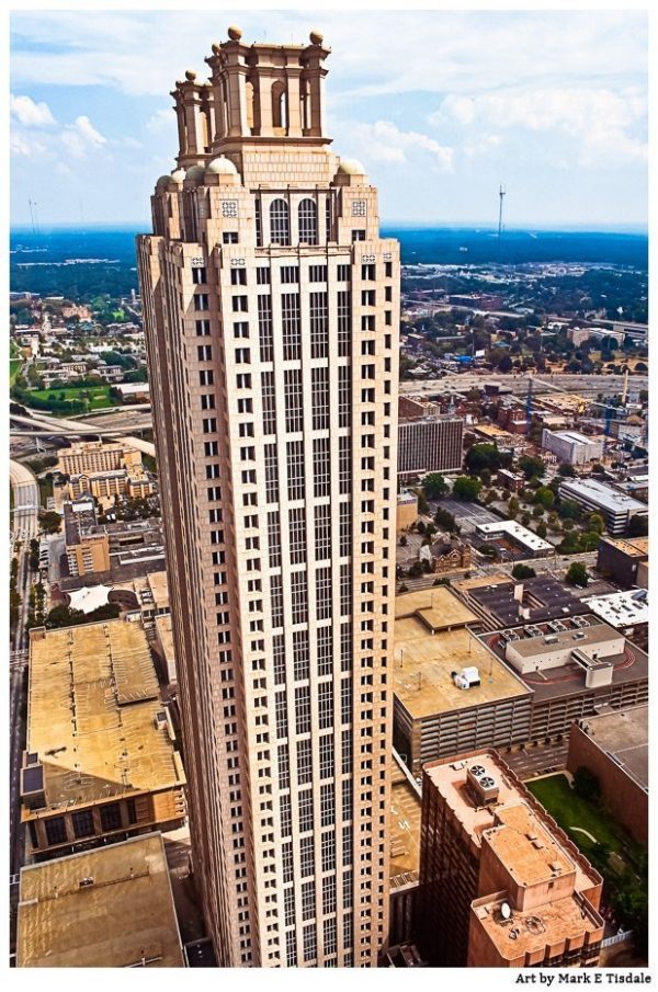 Art Print of 191 Peachtree Tower - Atlanta Architecture art