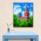 Classic Auburn University - Samford Hall Canvas Print