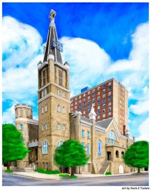 Big Bethel Church - Sweet Auburn - Atlanta Print by Mark Tisdale
