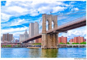 Brooklyn Bridge Art Print by Mark Tisdale - New York City Landmark