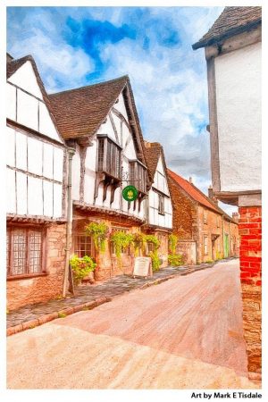 English Village - Lacock Wiltshire - The Cotswolds - Classic England Print by Mark Tisdale