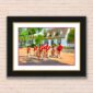 Fife and drum corps Framed Wall Art by Mark Tisdale