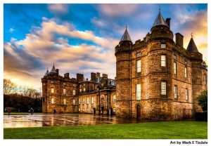 Historic Holyrood Palace - Edinburgh Scotland Print by Mark Tisdale