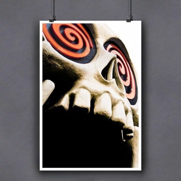 Little Five Points Skull Fine Art Print for Framing by Mark Tisdale