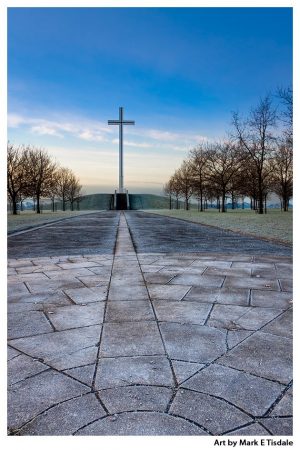 Path leading to the Papal Cross in Dublin Ireland - Print by Mark Tisdale