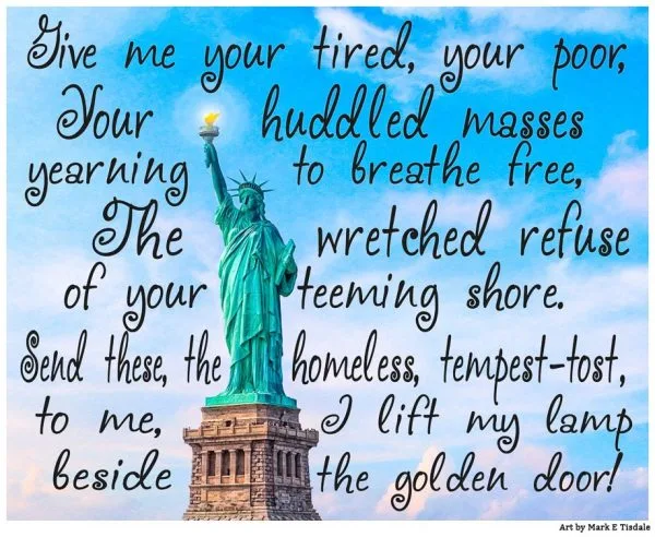 Statue of Liberty in New York Harbor - Inspirational Print by Mark Tisdale