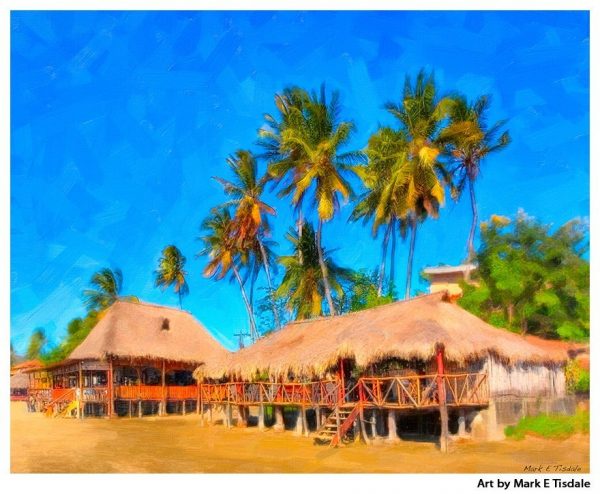 Tropical Paradise - San Juan Del Sur Nicaragua - Art Print by Mark Tisdale
