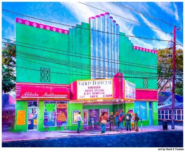 Variety Playhouse - Atlanta - Little Five Points Print by Mark Tisdale
