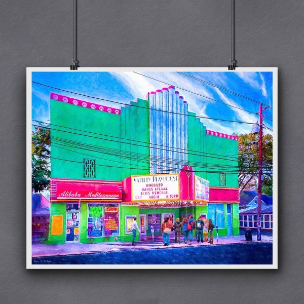 Variety Playhouse - Little Five Points Fine Art Print for Framing