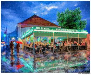 New Orleans Art – Café du Monde Painting