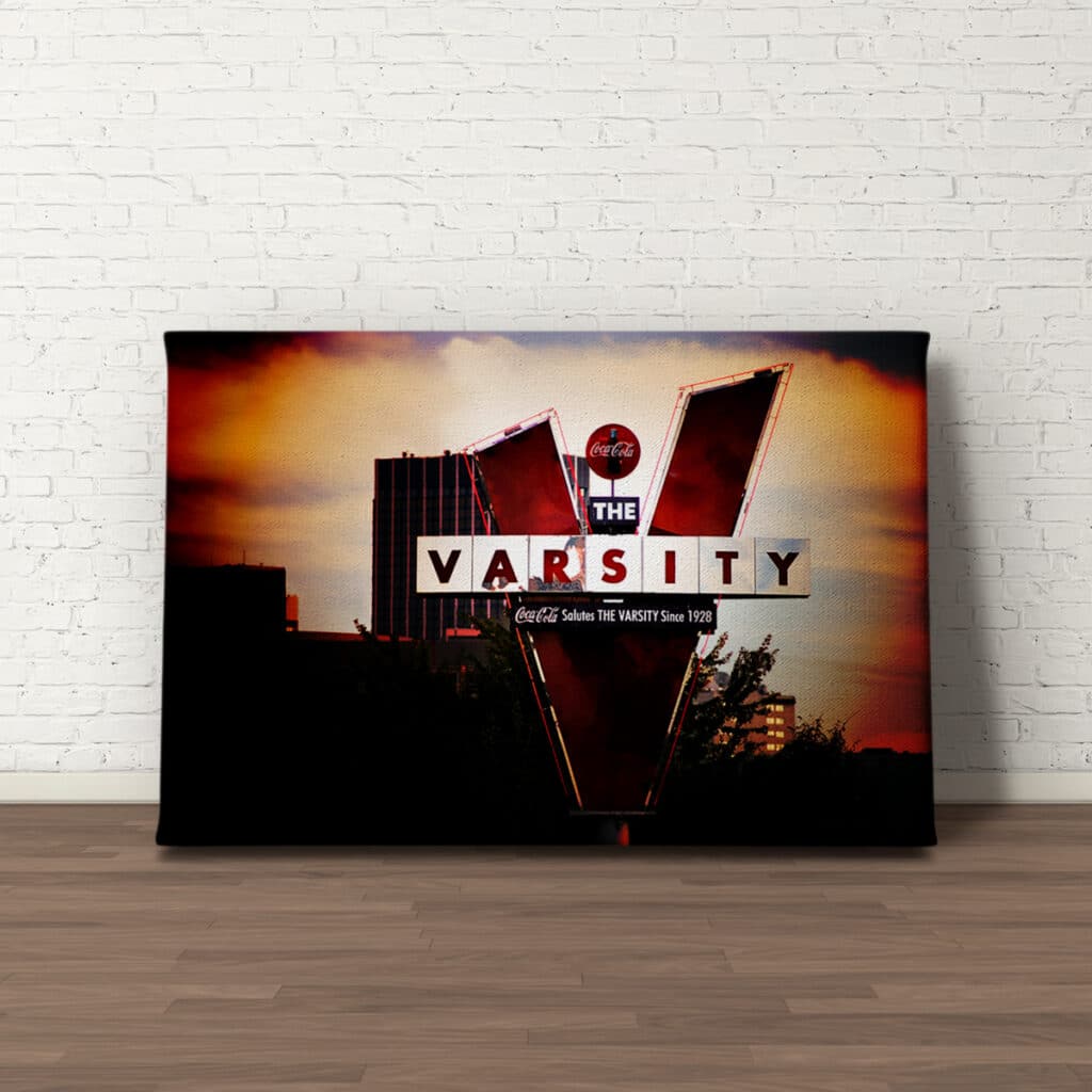The Varsity Sign - Art by Mark Tisdale