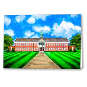 Andalusia High School – Old Main Greeting Card