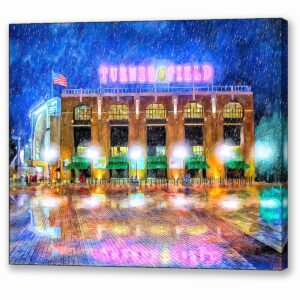 Atlanta Turner Field Canvas Print