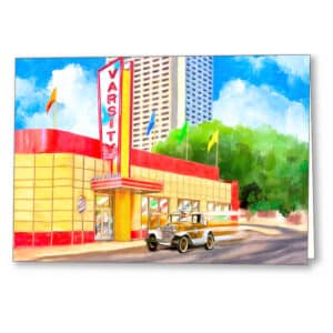 Atlanta Varsity – Midtown Greeting Card