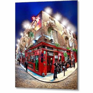 Temple Bar - Dublin Metal Print