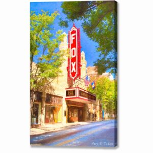 The Fox Theatre - Historic Atlanta Canvas Print