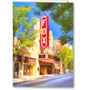 The Fox Theatre - Historic Atlanta Greeting Card
