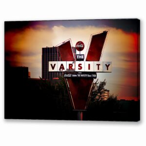 The Varsity - Atlanta Landmark Canvas Print