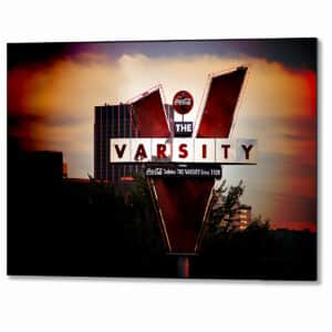 The Varsity - Atlanta Landmark Metal Print