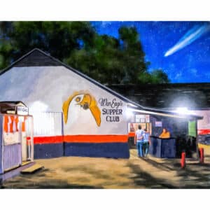 War Eagle Supper Club - Auburn Landmark Art Print