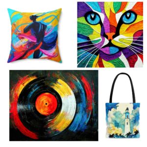 Vivid Abstract Art - Colorful Wall Decor & Prints