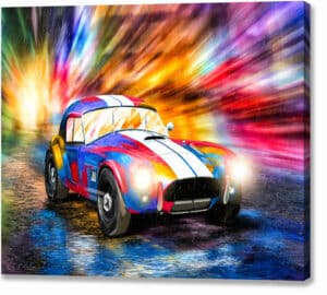 AC Cobra - Classic Car Canvas Print