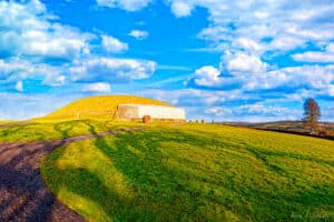 Ancient Ireland - Newgrange Passage Tomb Art Print