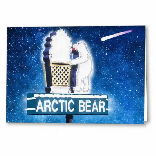 arctic-bear-neon-sign-albany-georgia-greeting-card.jpg
