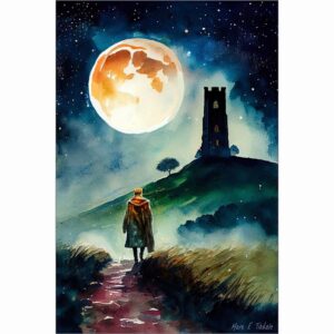 Arthur's Return - Glastonbury Tor Art Print