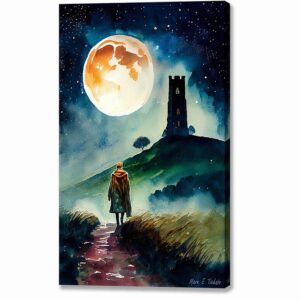 Arthur's Return - Glastonbury Tor Canvas Print