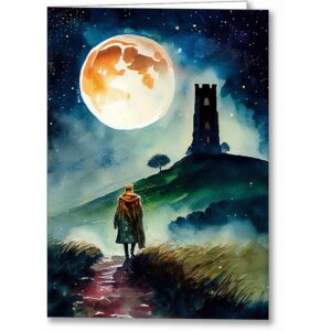 Arthur's Return - Glastonbury Tor Greeting Card
