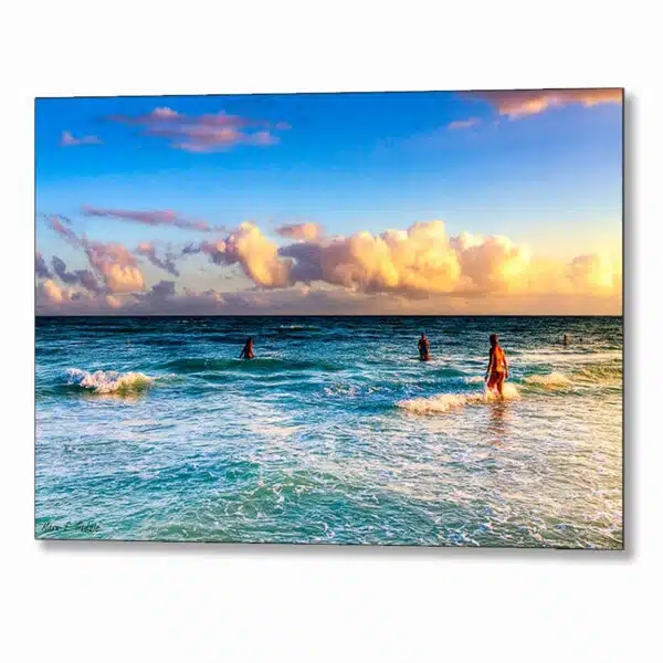 caribbean-coast-at-sunset-playa-del-carmen-metal-print.jpg