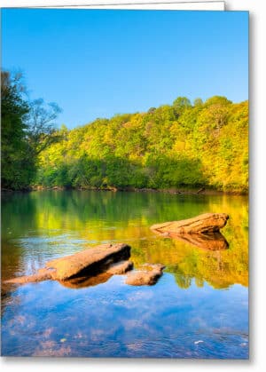 Chattahoochee River - Georgia Greeting Card