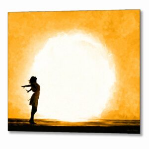 Child of the Universe - Spiritual Metal Print