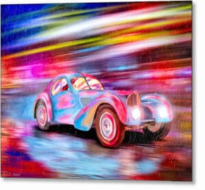 Classic Bugatti Type 57 Metal Print