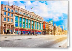 Clerys Department Store - Historic Dublin Greeting Card