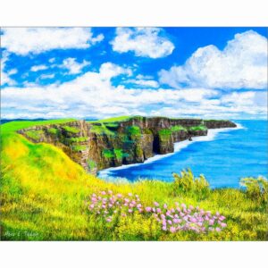 Cliffs of Moher - Magical Irish Landscape Art Print