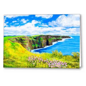 Cliffs of Moher – Irish Landscape Greeting Card